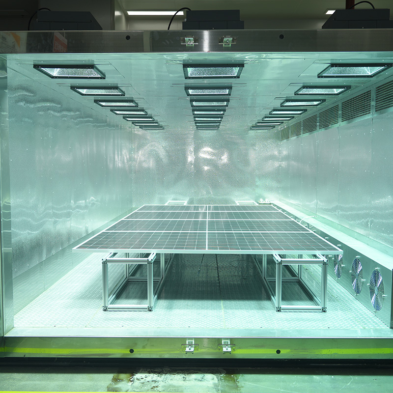 Camera per test di invecchiamento UV