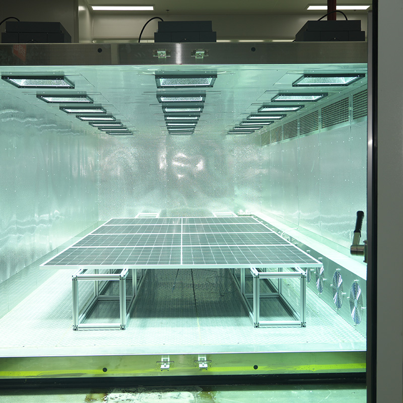 Camera per test di invecchiamento UV