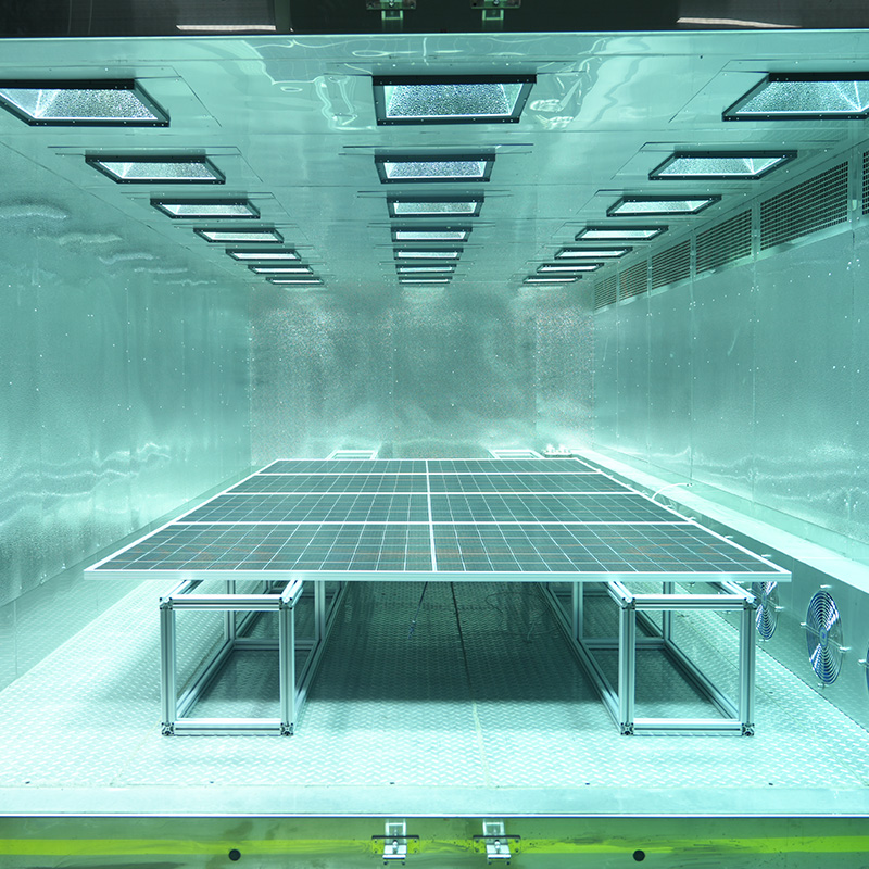 Camera per test di invecchiamento UV
